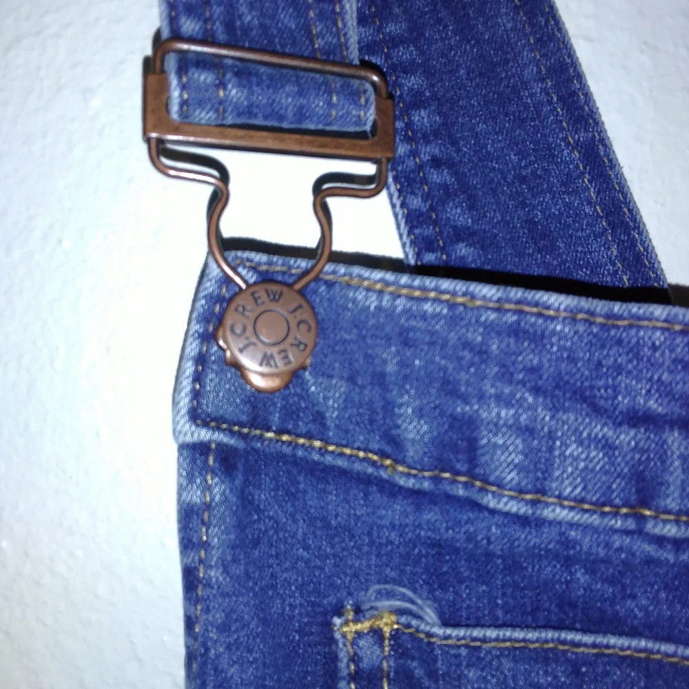 J. Crew Dark Blue Denim Women's Overalls